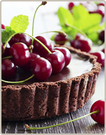 CherryChocolate Cake mit Pott Rum