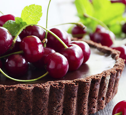 CherryChocolate Cake mit Pott Rum