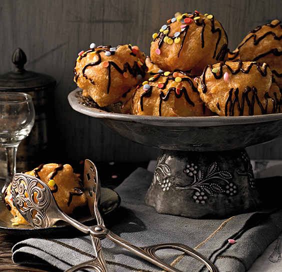 Eierlikör-Bällchen mit Pott Rum