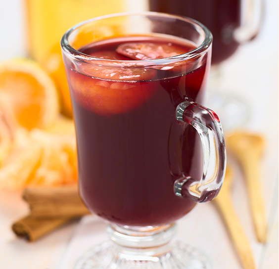 GLÜHWEIN MIT POTT mit Pott Rum