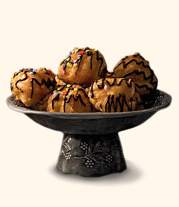 Eierlikör-Bällchen mit Pott Rum